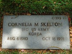 Sgt Cornelia Margaret Skelton 