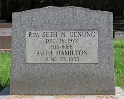 Ruth <I>Hamilton</I> Genung 