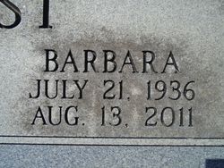 Barbara Jean <I>Boatright</I> West 