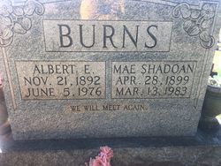 Mae <I>Shadoan</I> Burns 