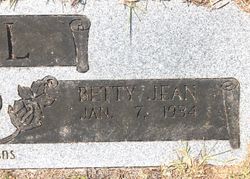Betty Jean <I>Acker</I> Hall 