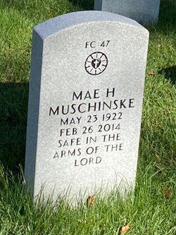 Mae H <I>Schmidt</I> Muschinske 