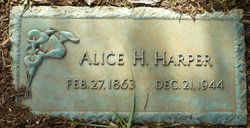 Alice H. <I>Robinson</I> Harper 