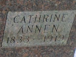 Catherine <I>Fussenich</I> Annen 