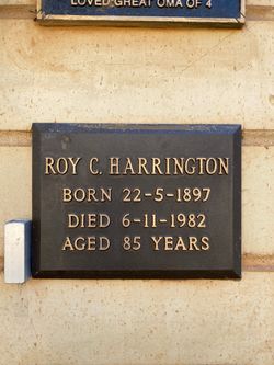 Roy Charles Harrington 