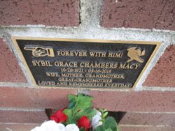 Sybil Grace Chambers Macy 