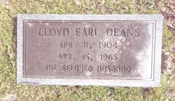 Lloyd Earl Deans 
