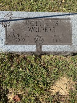 Dottie Mae <I>Hill</I> Wolpers 