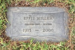Effie Idell <I>McDaniel</I> Miller 
