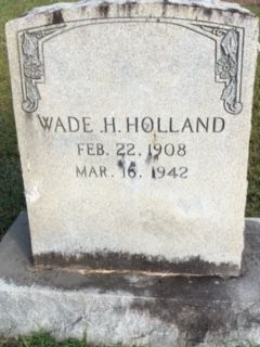 Wade Hampton Holland 
