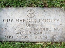 PVT Guy Harold “Hal” Cooley 