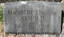 Elizabeth “Lizzie” <I>Statham</I> Arnold 