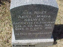 Anna Maria <I>Kolwey</I> Schluenz 