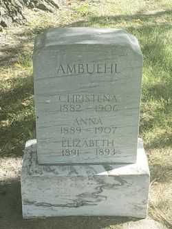 Anna <I>Reinhardt</I> Ambuehl 