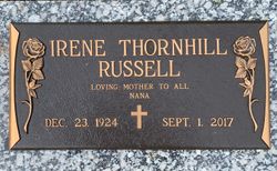 Irene <I>Thornhill</I> Russell 