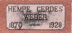 Hempe Gerdes <I>Buhr</I> Weber 