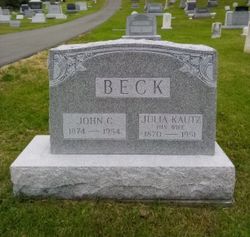Julia <I>Kautz</I> Beck 
