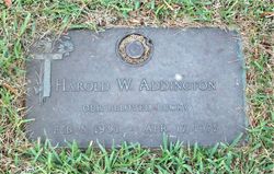 Harold Walter “Lucky” Addington 