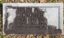 Helen <I>Price</I> Cromer 
