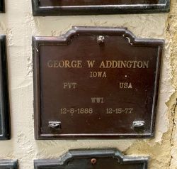 George William Addington 
