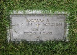 Barbara A Clark 