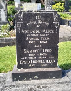 Adelaide Alice <I>Rennell</I> Teed 