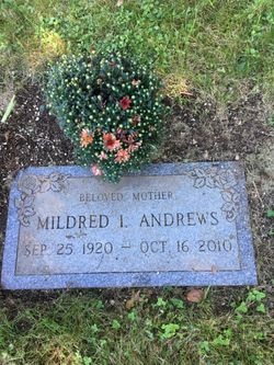 Mildred I <I>Tucker</I> Andrews 