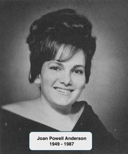 Joan <I>Powell</I> Anderson 
