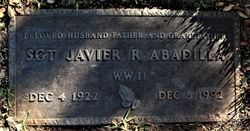 Sgt Javier R. Abadilla 
