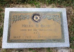 Helen L. <I>Brown</I> Batie 
