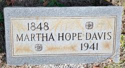 Martha Penelope <I>Hope</I> Davis 