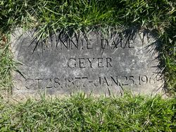 Minnie Dale Geyer 