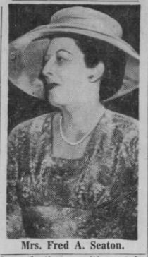 Gladys Hope <I>Dowd</I> Seaton 