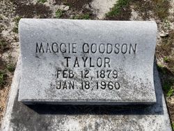 Maggie <I>Taylor</I> Goodson 