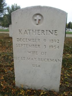 Katherine <I>Halloran</I> Buckman 