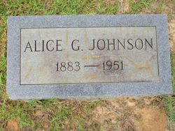 Alice A. <I>Gay</I> Johnson 