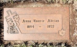 Anna Laurie <I>Rose</I> Adrian 