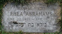Rhea Abrahams 