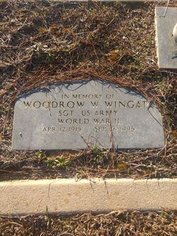 Woodrow Wilson Wingate 