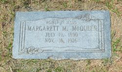 Margaret <I>Morehead</I> McQueen 