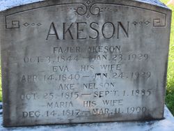 Eva <I>Nelson</I> Akeson 