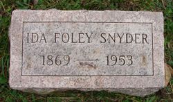 Ida “Polly” <I>Foley</I> Snyder 