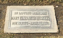 Mary Elizabeth <I>Weaver</I> Heskett 