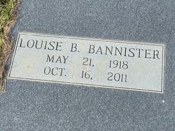 Lona Louise <I>Buckner</I> Bannister 