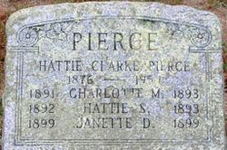 Hattie M. <I>Brown</I> Pierce 