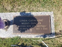 Linda Catherine “Cathy” <I>Meeks</I> Gunter 