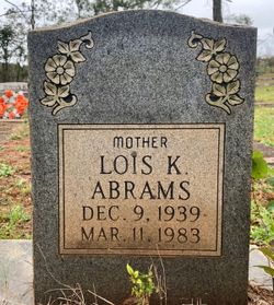 Lois <I>Kidd</I> Abrams 