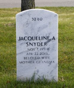 Jacqueline A. <I>LaBelle</I> Snyder 