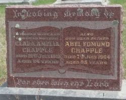 Abel Edmund Chapple 
