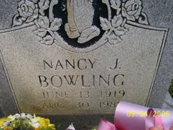 Nancy Jane <I>Gabbard</I> Bowling 